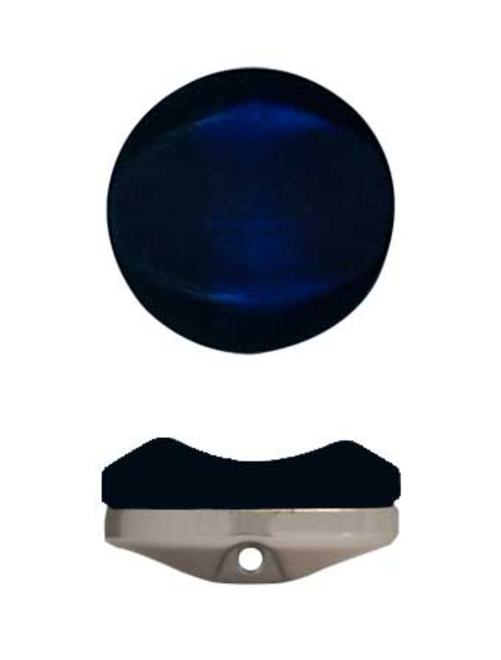 Botón nylón metalizd 2pcs | AyB Hislabor