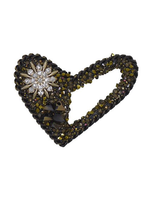 Heart hotfix strass motif | AyB Hislabor