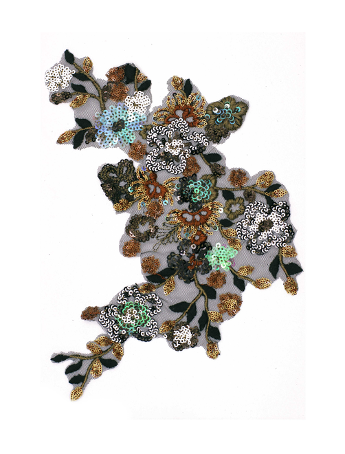 Aplicación bordada lentej | AyB Hislabor