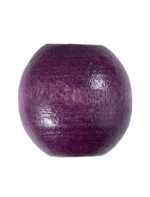 Wooden bead round 14x15mm | AyB Hislabor
