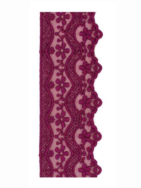 Cotton embroidered tulle | AyB Hislabor