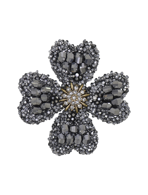 Flower hotfix strass mot | AyB Hislabor