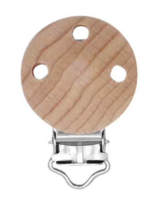 Wooden clasp rnd hole nf | AyB Hislabor