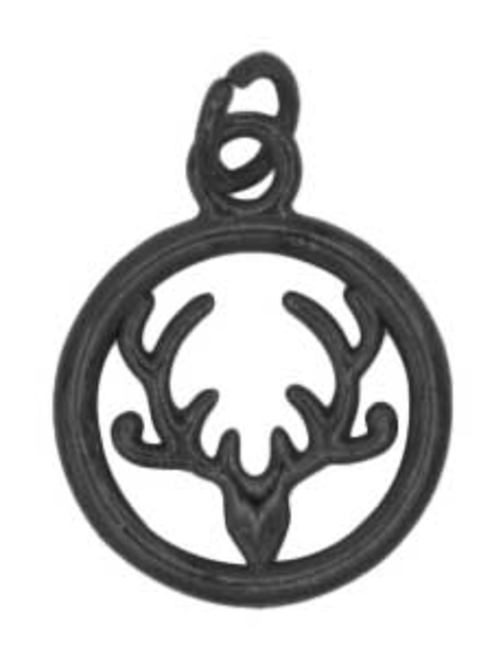 Zip metal puller deer | AyB Hislabor