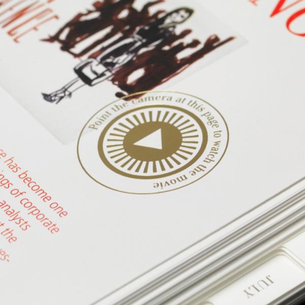 Close-up of a page in the Signature Book.