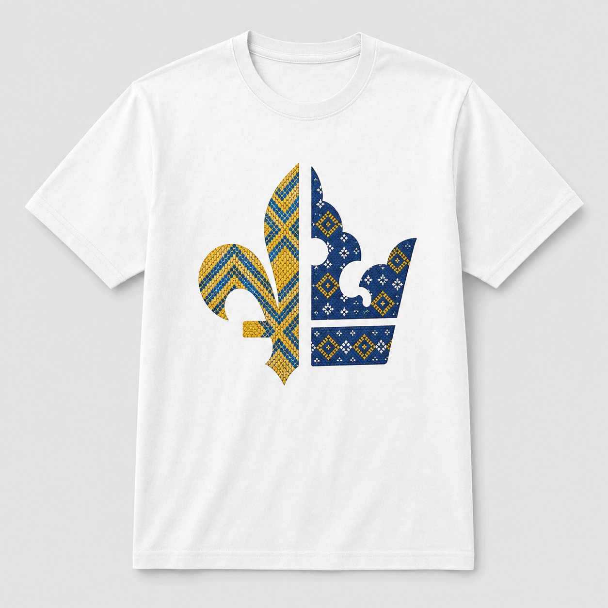 United By Pride T-shirt i blått och gult