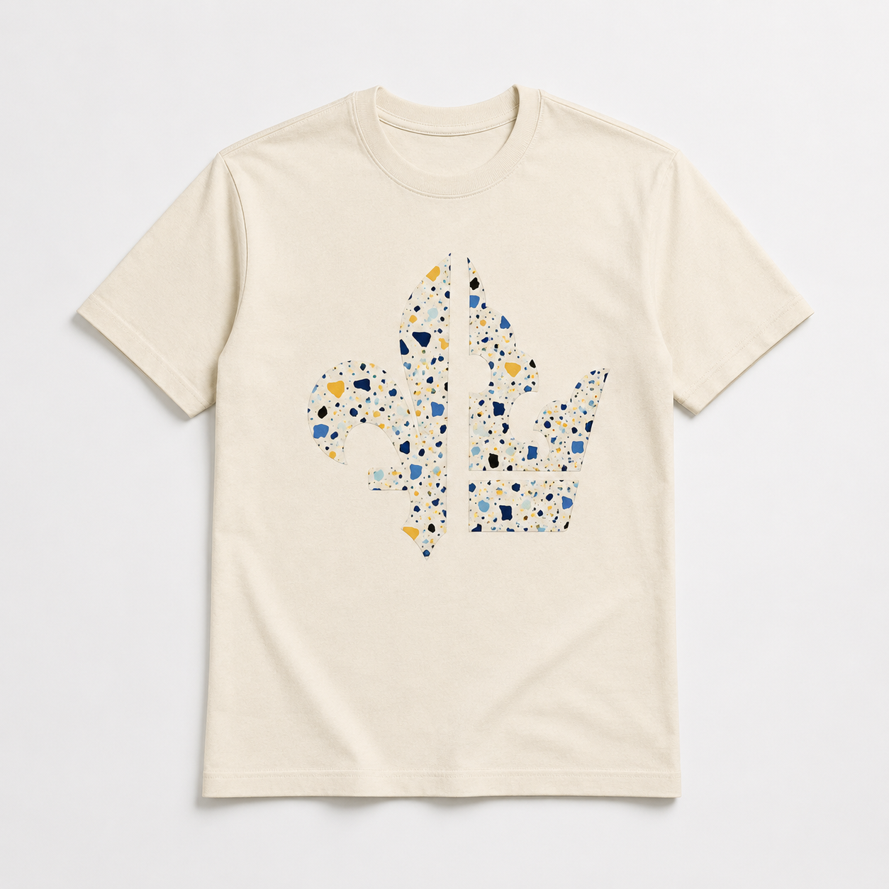 United By Pride T-shirt i cremevitt