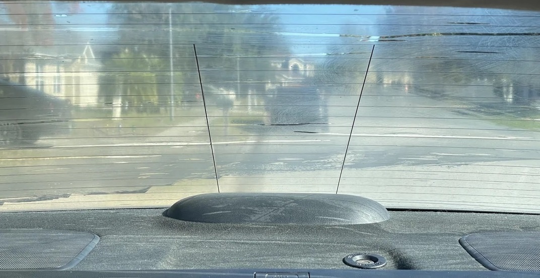 Beschlagene Scheibe Tönung