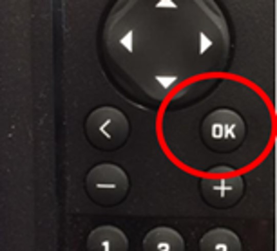 Bekräfta återställning på Element MFD