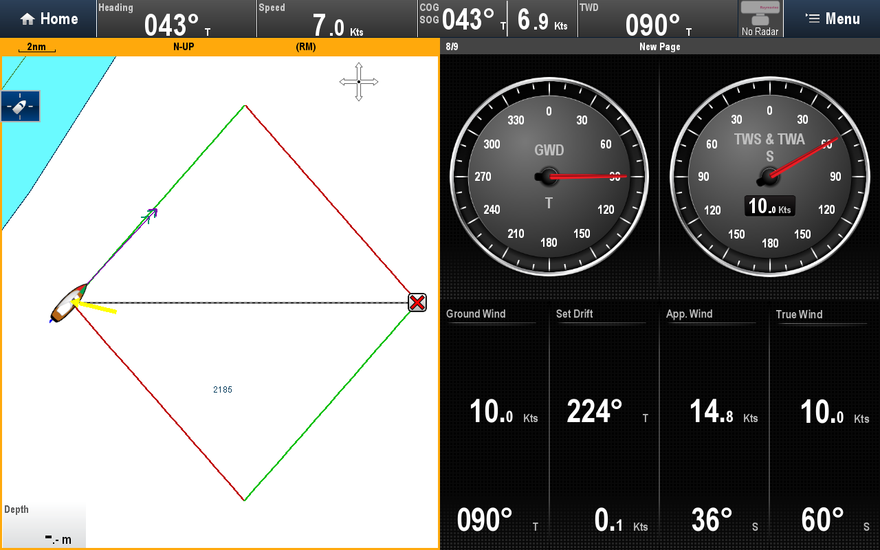 Ground Wind utan ström