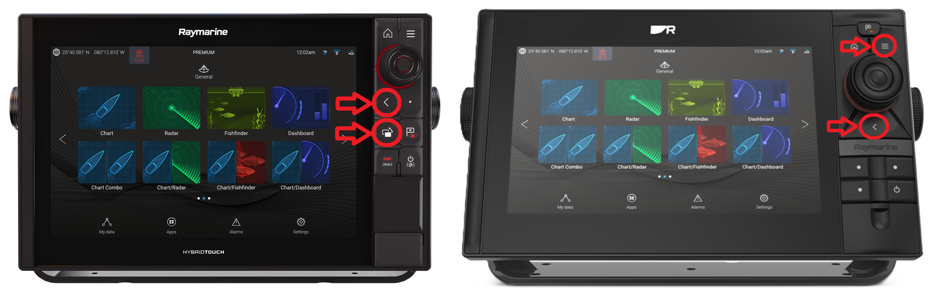 Power-On Reset knappkombination