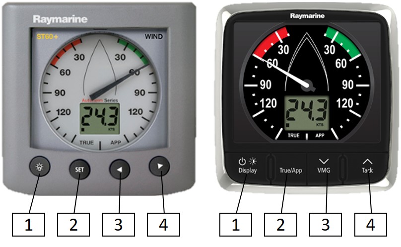 Kalibrering av ST60 vindinstrument