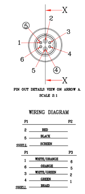 Radartransducer Pinout