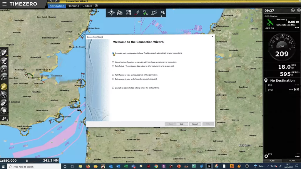 TimeZero NGT-1 integration