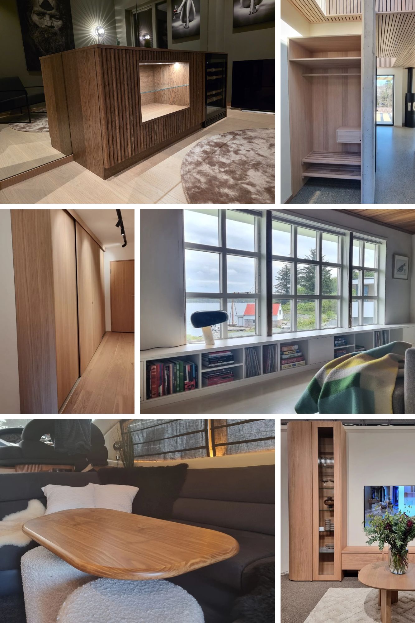 Bord til båt laget etter kundens ønske av eriksen fres og design