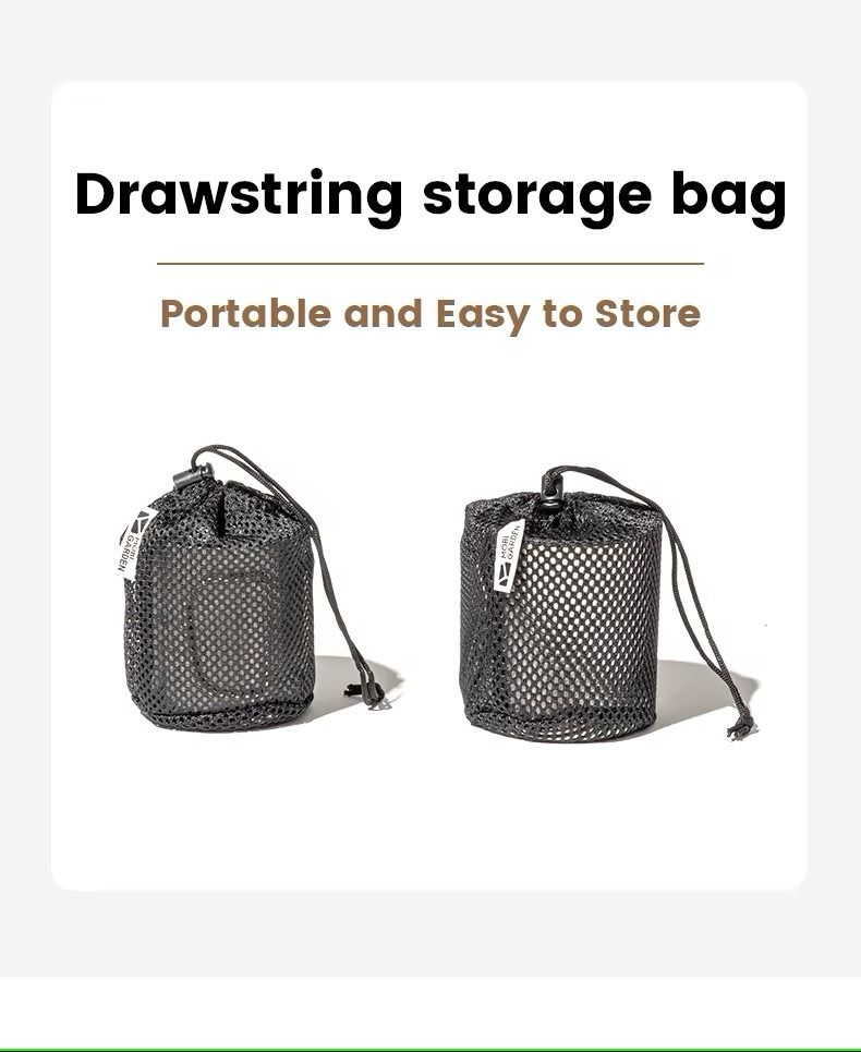 Förvaringspåse med dragsko för Mobi Garden titanium mugg