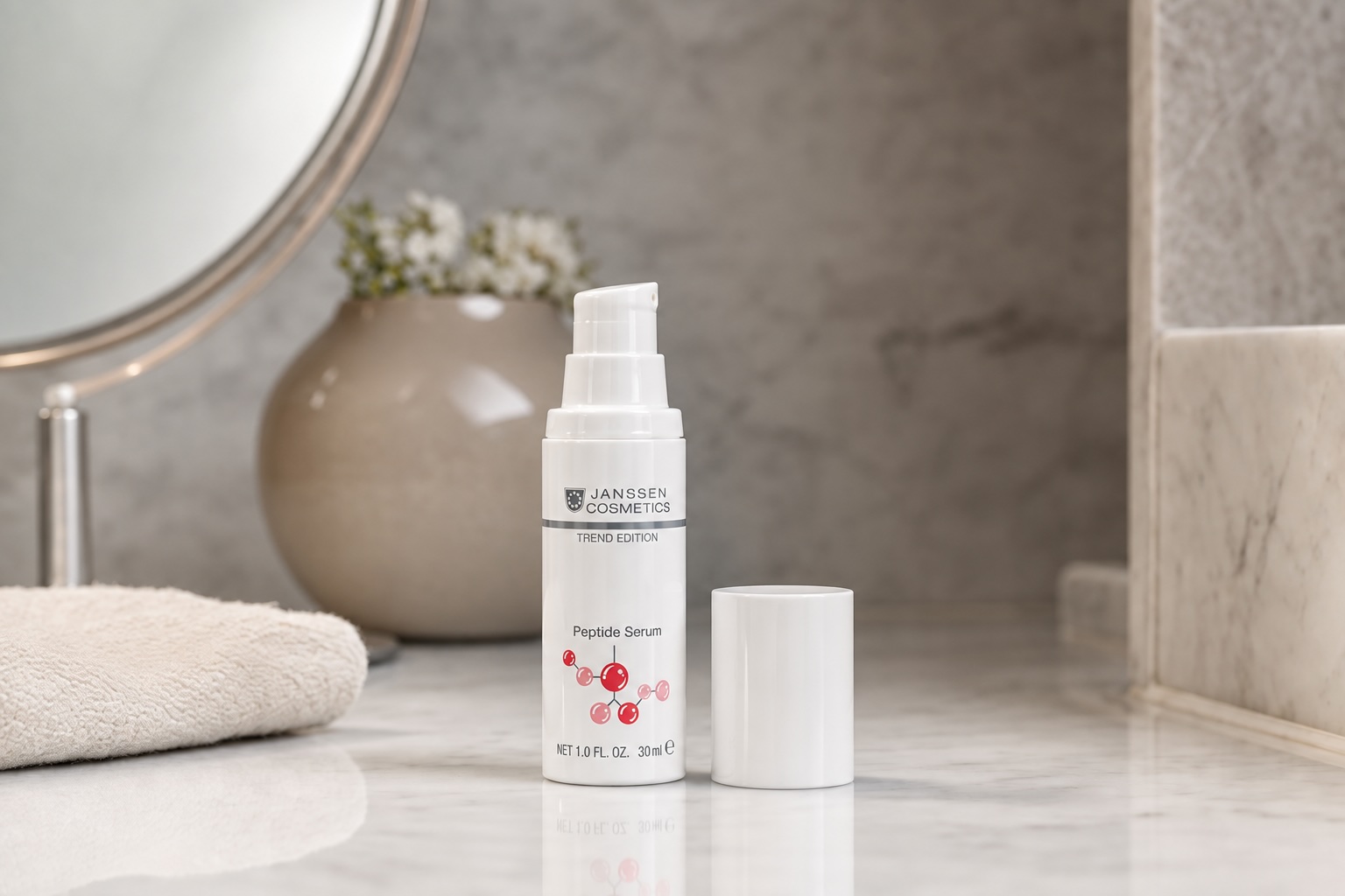 JANSSEN COSMETICS Peptide Serum &ndash; utglattende peptidserum for fastere hud
