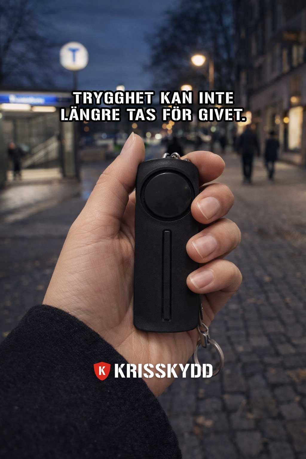 &Ouml;verfallslarm med blixt