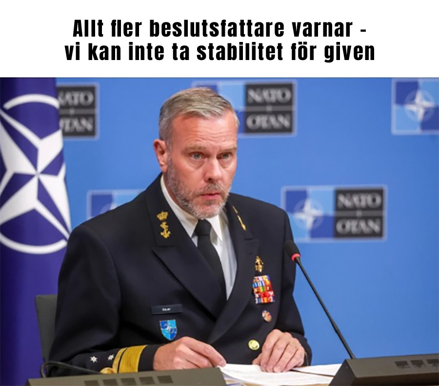 Säkerhetsläge och beredskap – uttalanden från beslutsfattare