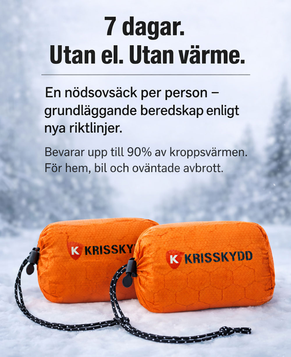 Krisskydds N&ouml;dsovs&auml;ck Ultra
