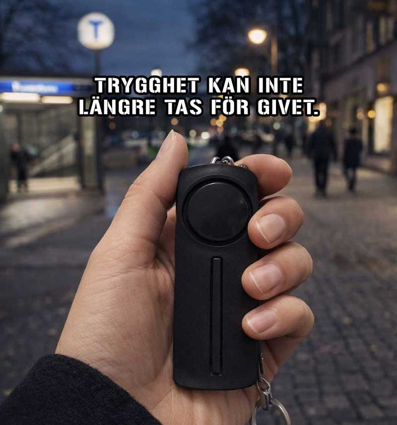 &Ouml;verfallslarm med blixt &ndash; personlarm fr&aring;n Krisskydd