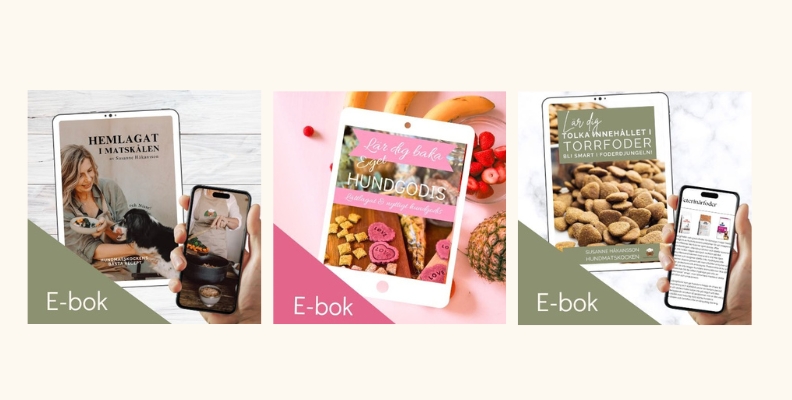 E-böcker om hemlagad hundmat - Hundmatskocken