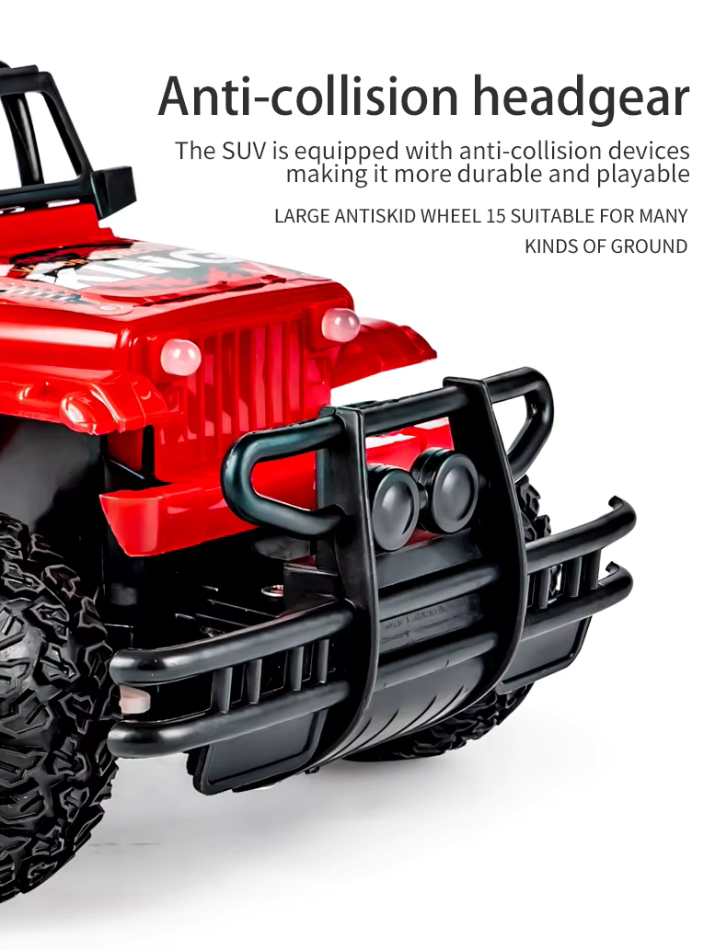 WiFi-styrd RC robotbil och terränggående monstertruck för barn