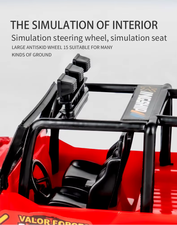 WiFi-styrd RC robotbil och terränggående monstertruck för barn