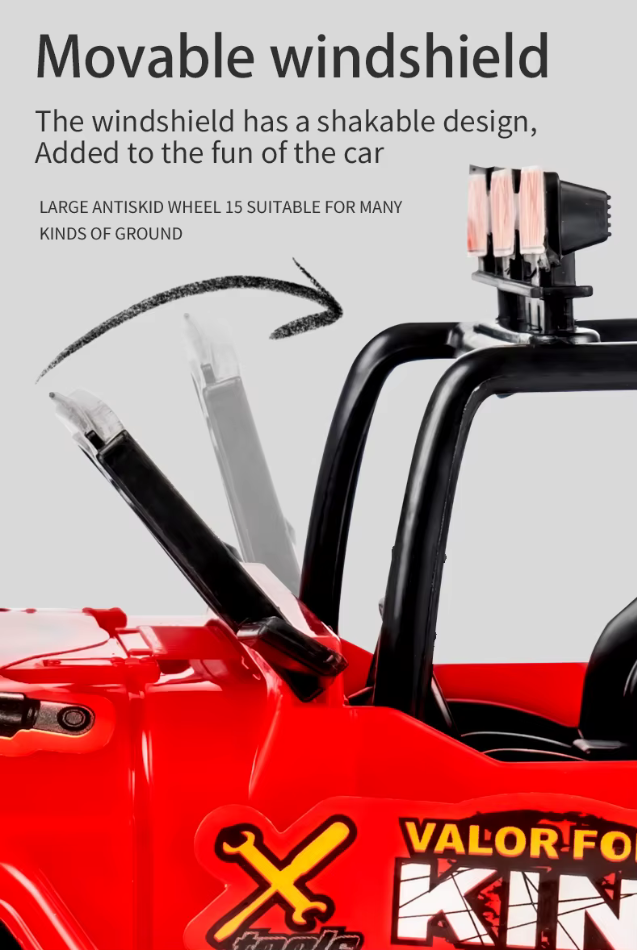 WiFi-styrd RC robotbil och terränggående monstertruck för barn