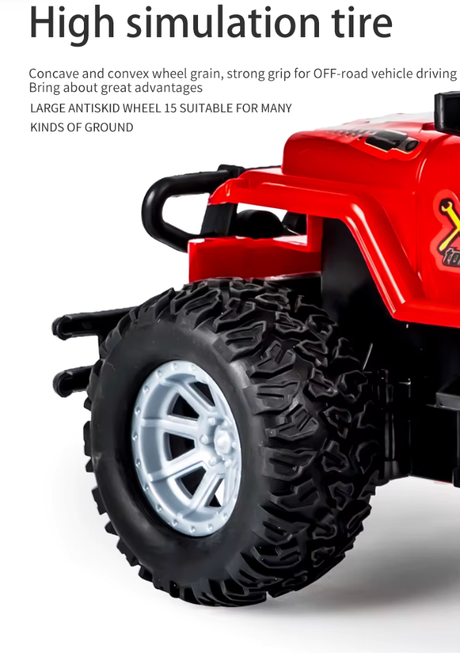 WiFi-styrd RC robotbil och terränggående monstertruck för barn