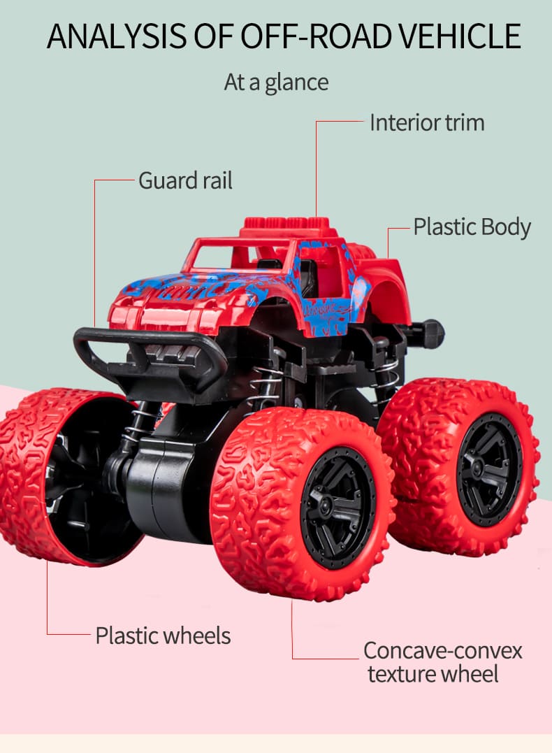 Monster Truck Pull Back