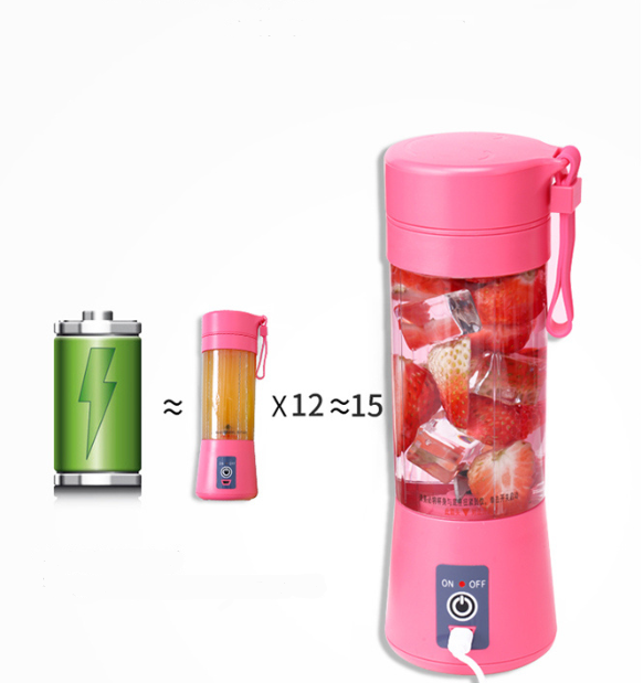 Bärbar mixer Mini USB uppladdningsbar elektrisk juicepress