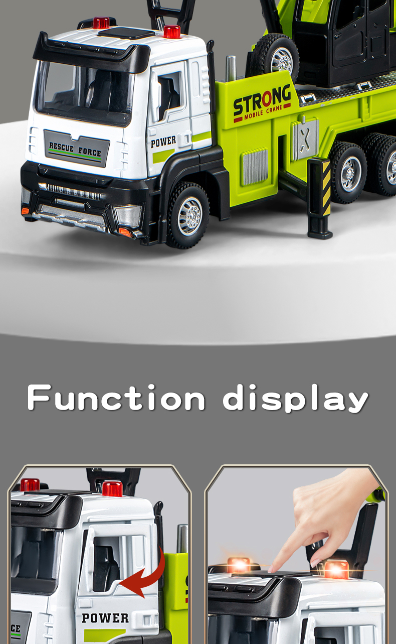 Bärgningsbil Leksak Metall