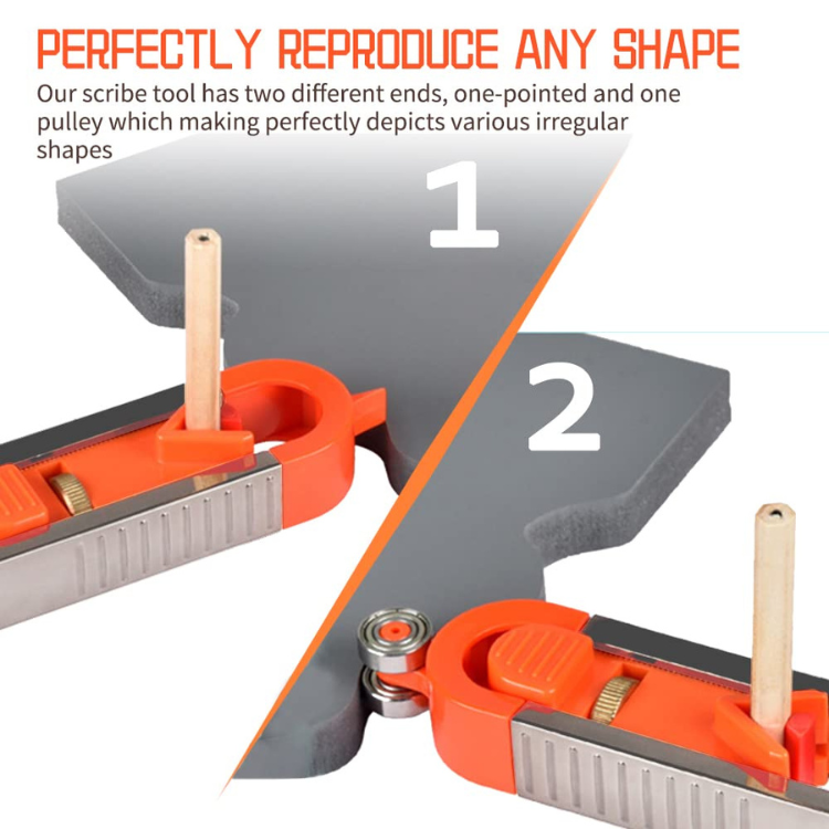 kopiera ojämna former