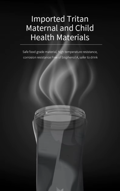 Bärbar fruktmixer 600 ml med USB-laddning