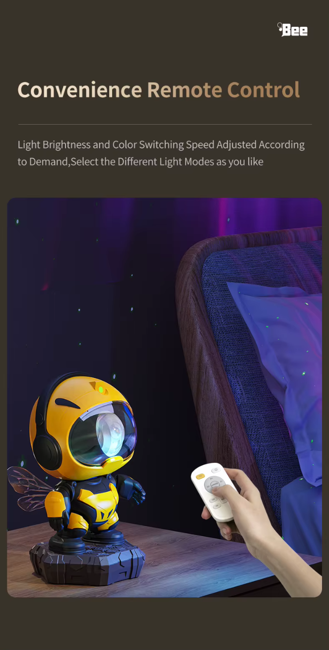 robot projektor leksak