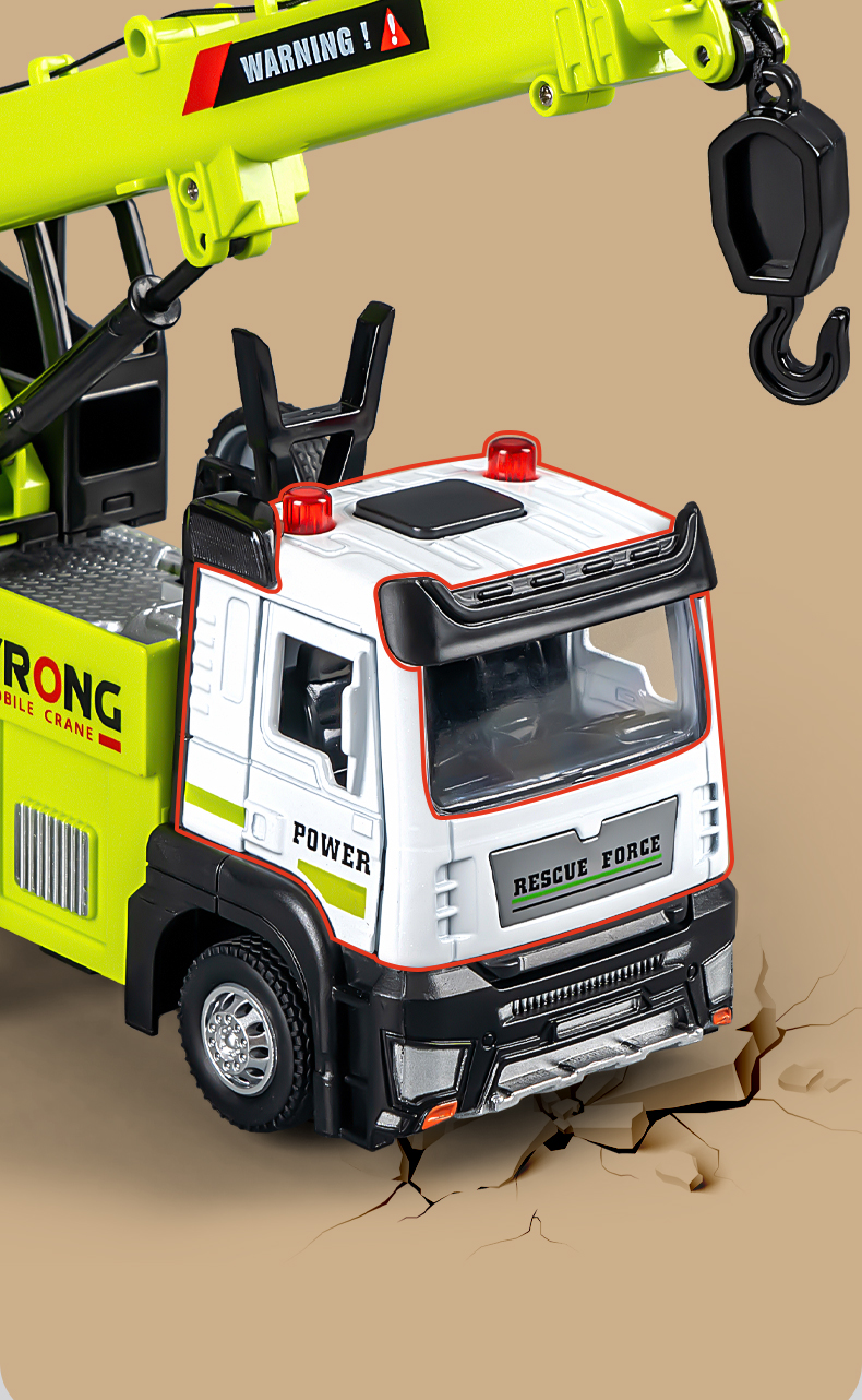 Bärgningsbil Leksak Metall
