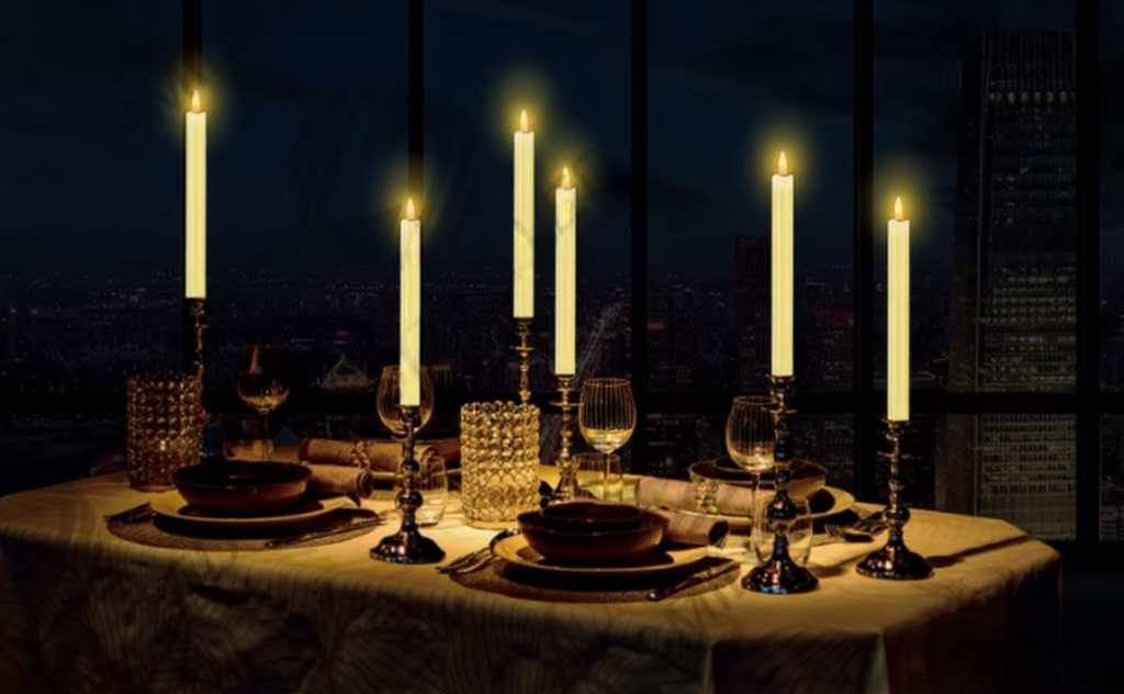 LED taperljus- dekorationsljus hem