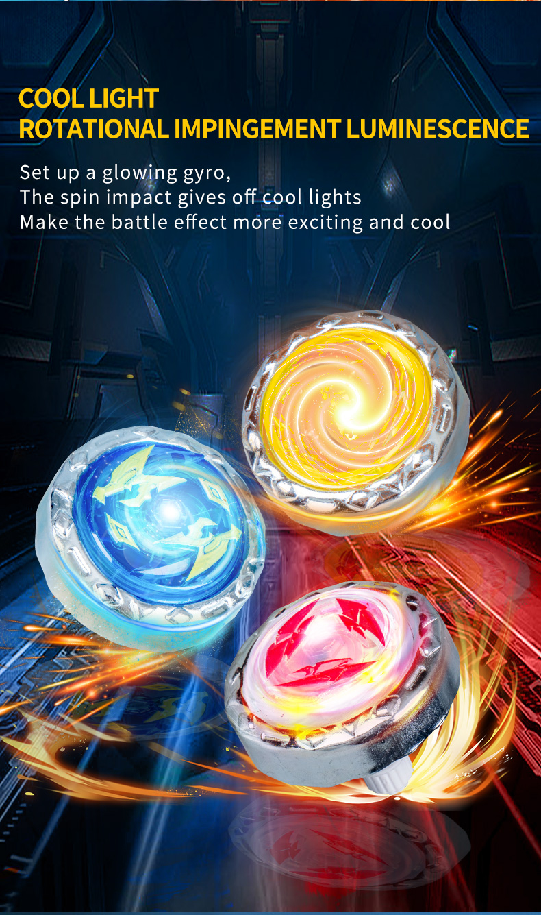 Ljussatt Strids-Gyro med Ljud och Svärdslansering