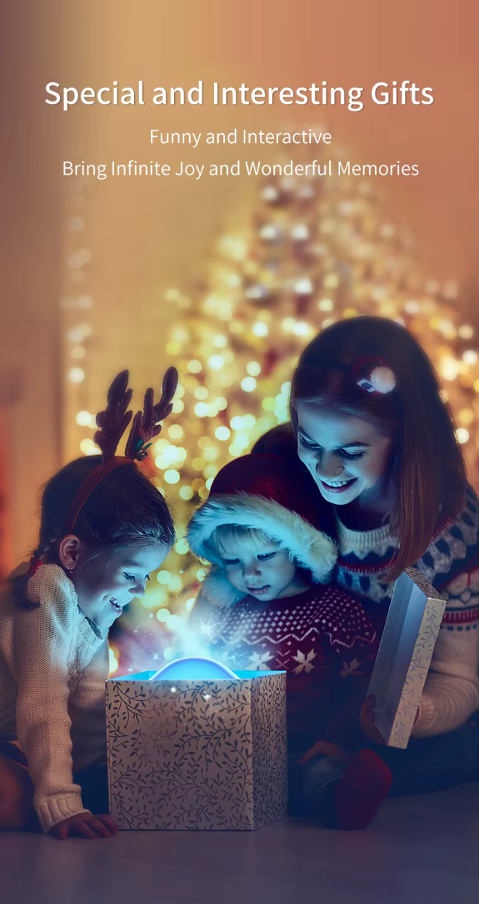 Kreativ Havsprojektor LED-Ocean LED Projektor Nattlampa