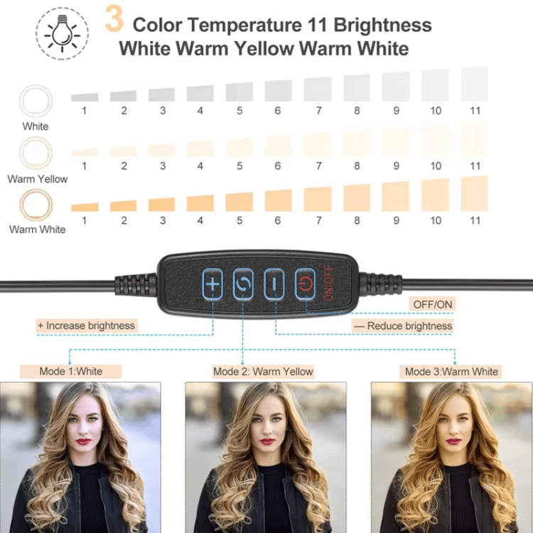 Dimbar ljusstyrka i 12 steg