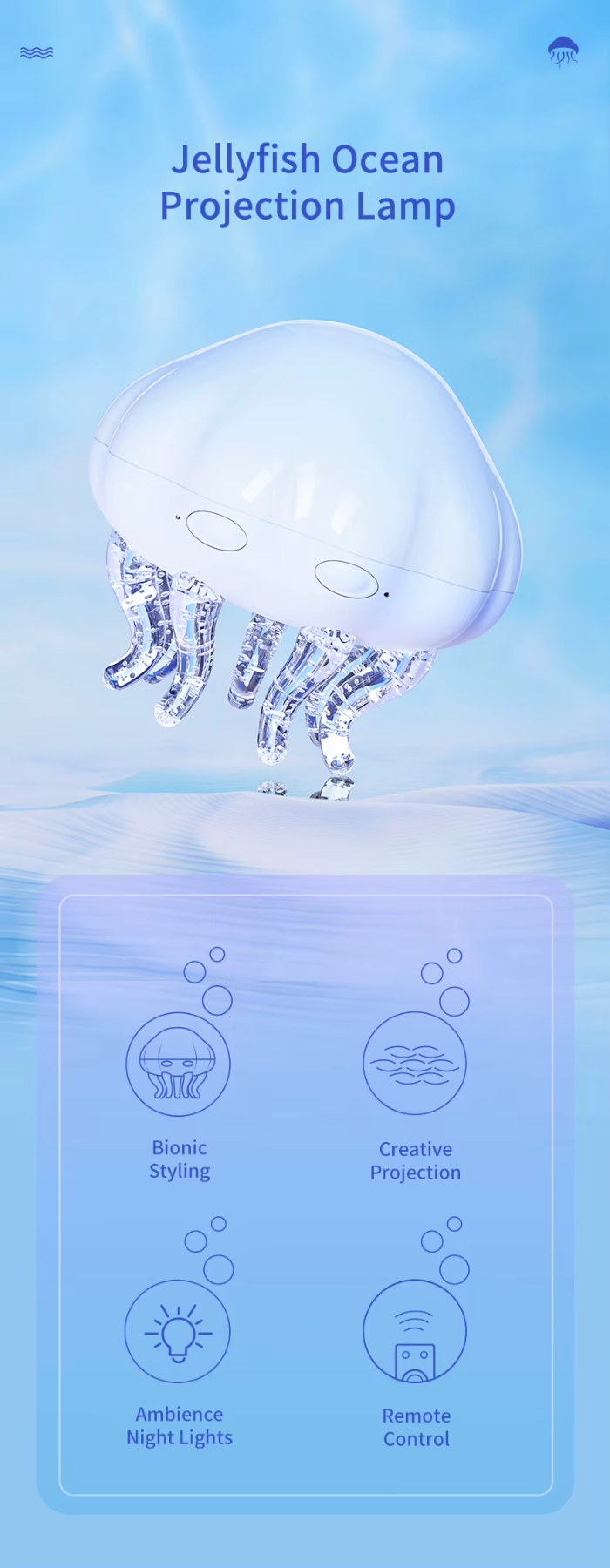 RGB Manet Projektionslampa