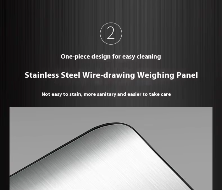 Digital köksvåg 5 kg i silver