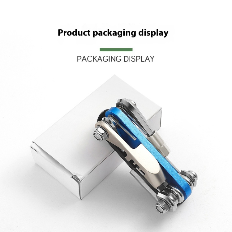 13 i 1 Multifunktionellt Cykelreparationsverktyg