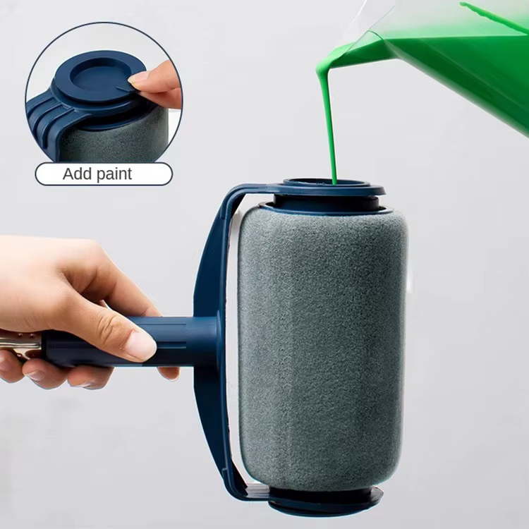 Målarroller-set med kärna för svåråtkomliga ytor