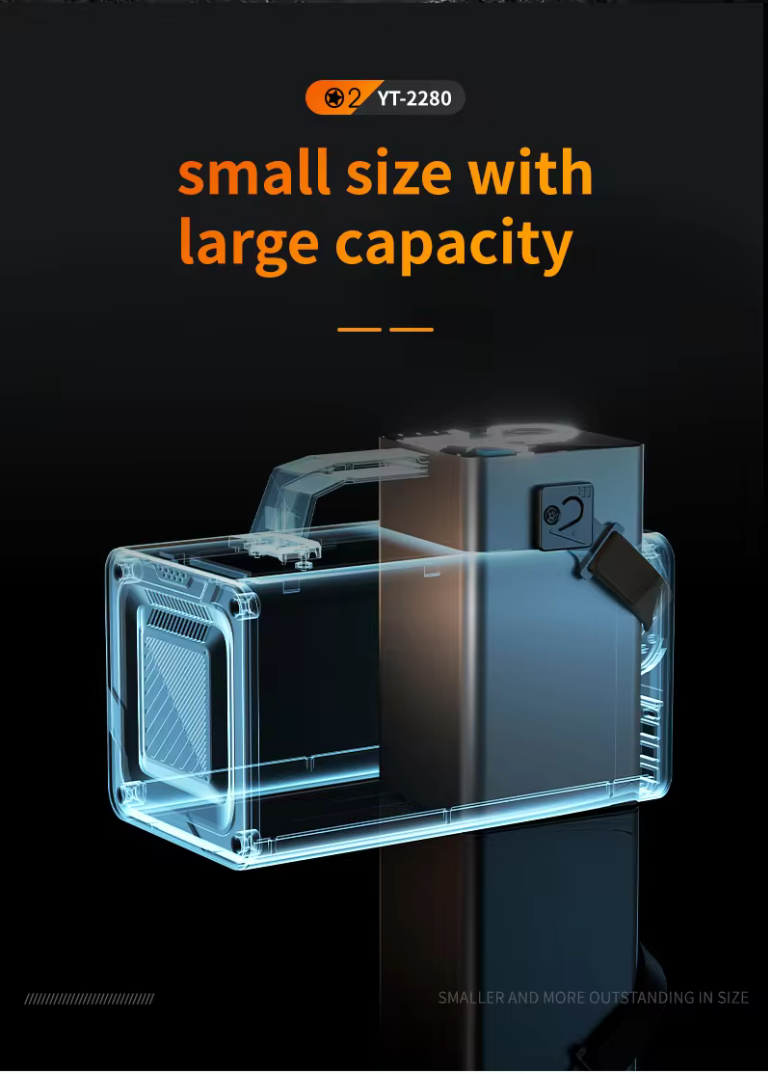 Powerbank 80000 mAh - 300W med snabbladdning för telefon & laptop