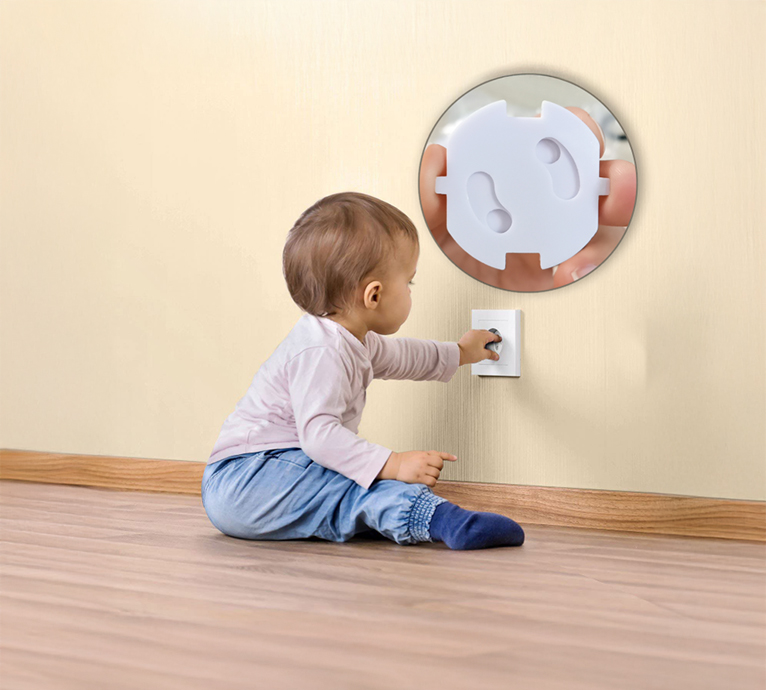 Petskydd till vägguttag