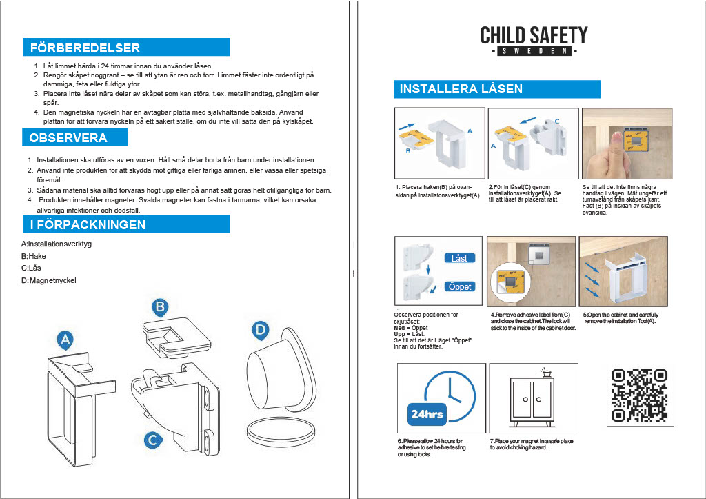 Montering Child Safety Sweden