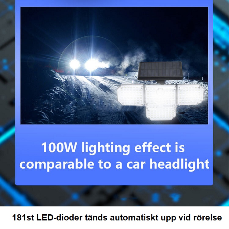 Strålkastare LED Flen