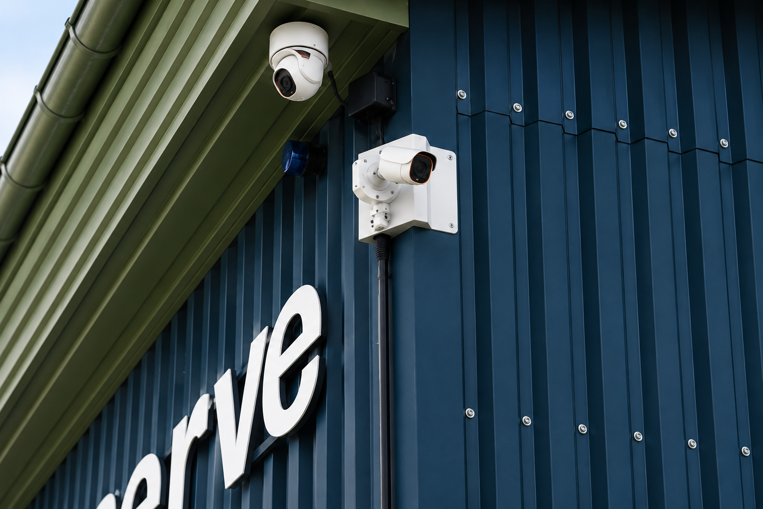 Kameraövervakning bilverkstad